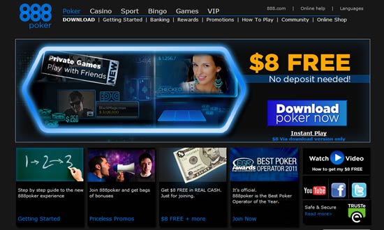 600 Dollar Poker Bonus auf Everest