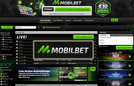 Sportwetten Bonus auf mobilbet
